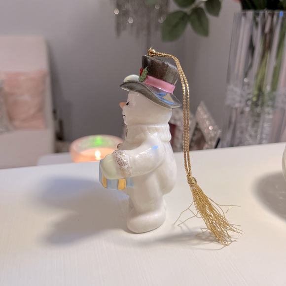 ⛄️Vintage 1998 Lenox Snowman Annual Ornament.”A Frosty Morning”. Excellent Cond. - Picture 2 of 5